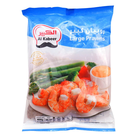 GETIT.QA- Qatar’s Best Online Shopping Website offers AL KABEER PRAWNS LARGE 400GM at the lowest price in Qatar. Free Shipping & COD Available!