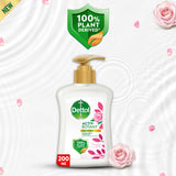 GETIT.QA- Qatar’s Best Online Shopping Website offers DETTOL ACTIV-BOTANY ANTIBACTERIAL LIQUID HANDWASH-- ROSEWATER & HIBISCUS FRAGRANCE-- 100% PLANT-DERIVED INGREDIENTS 2 X 200 ML at the lowest price in Qatar. Free Shipping & COD Available!