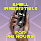 GETIT.QA- Qatar’s Best Online Shopping Website offers AXE BLACK NIGHT 48H FRESH BODY SPRAY DEODORANT 150 ML at the lowest price in Qatar. Free Shipping & COD Available!