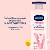 GETIT.QA- Qatar’s Best Online Shopping Website offers VASELINE ESSENTIAL EVEN TONE DAILY BRIGHTENING BODY LOTION 400 ML at the lowest price in Qatar. Free Shipping & COD Available!