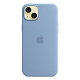 GETIT.QA- Qatar’s Best Online Shopping Website offers APPLE IPHONE 15 PLUS SILICONE CASE WITH MAGSAFE, WINTER BLUE, MT193ZM/A at the lowest price in Qatar. Free Shipping & COD Available!