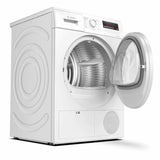 GETIT.QA- Qatar’s Best Online Shopping Website offers BOSCH FRONT LOAD TUMBLE DRYER, 8 KG, WHITE, WTH85210GC at the lowest price in Qatar. Free Shipping & COD Available!