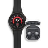 GETIT.QA- Qatar’s Best Online Shopping Website offers SAMSUNG GALAXY WATCH 5 PRO - BLACK + SAMSUNG GALAXY BUDS2 PRO-GRAPHITE (BUNDLE) at the lowest price in Qatar. Free Shipping & COD Available!