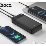 GETIT.QA- Qatar’s Best Online Shopping Website offers HOCO 20000 MAH DUAL OUTPUT POWER BANK, BLACK, DB22A at the lowest price in Qatar. Free Shipping & COD Available!