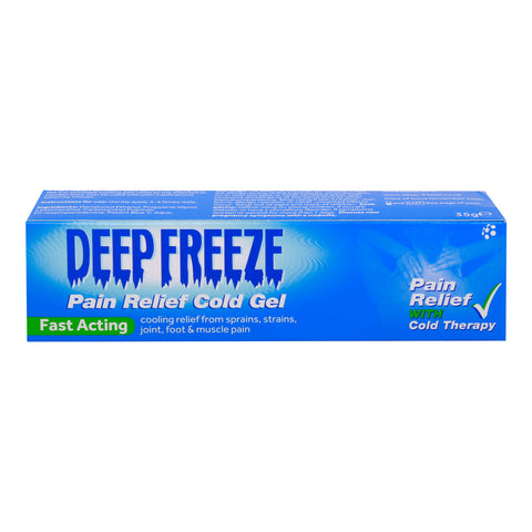 GETIT.QA- Qatar’s Best Online Shopping Website offers DEEP FREEZE PAIN RELIEF COLD GEL 35 G at the lowest price in Qatar. Free Shipping & COD Available!