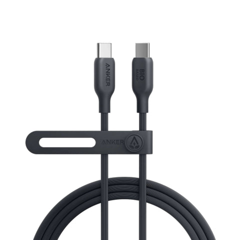 GETIT.QA- Qatar’s Best Online Shopping Website offers ANKER 544 USB-C TO USB-C BIO-BASED CABLE, 140 W, 3FT/0.9 M, BLACK, A80F1H11 at the lowest price in Qatar. Free Shipping & COD Available!