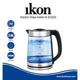 GETIT.QA- Qatar’s Best Online Shopping Website offers IK GLASS KETTLE IK-EG223 2L at the lowest price in Qatar. Free Shipping & COD Available!