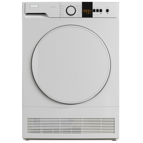 GETIT.QA- Qatar’s Best Online Shopping Website offers IGNIS CONDENSER DRYER IGT7CDRW 7KG at the lowest price in Qatar. Free Shipping & COD Available!