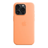 GETIT.QA- Qatar’s Best Online Shopping Website offers APPLE IPHONE 15 PRO SILICONE CASE WITH MAGSAFE, ORANGE SORBET, MT1H3ZM/A at the lowest price in Qatar. Free Shipping & COD Available!