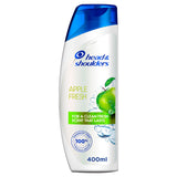 GETIT.QA- Qatar’s Best Online Shopping Website offers HEAD & SHOULDERS APPLE FRESH ANTI-DANDRUFF SHAMPOO-- 400 ML at the lowest price in Qatar. Free Shipping & COD Available!