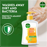 GETIT.QA- Qatar’s Best Online Shopping Website offers DETTOL HAND WASH LIQUID SOAP FRESH PUMP CITRUS & ORANGE BLOSSOM 400 ML at the lowest price in Qatar. Free Shipping & COD Available!