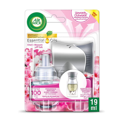 GETIT.QA- Qatar’s Best Online Shopping Website offers AIRWICK PLUG-IN SCENTED OIL FRAGRANCE DIFFUSER WITH REFILL CHERRY BLOSSOM 19 ML
 at the lowest price in Qatar. Free Shipping & COD Available!