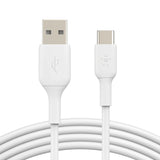 GETIT.QA- Qatar’s Best Online Shopping Website offers BELKIN BOOST CHARGE USB-C TO USB-A CABLE, WHITE, 1 M, CAB001BT at the lowest price in Qatar. Free Shipping & COD Available!