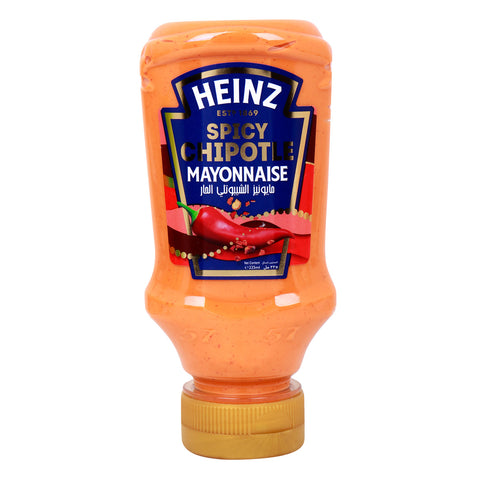 GETIT.QA- Qatar’s Best Online Shopping Website offers HEINZ SPICY CHIPOTLE MAYONNAISE 225 ML at the lowest price in Qatar. Free Shipping & COD Available!