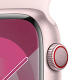 GETIT.QA- Qatar’s Best Online Shopping Website offers APPLE WATCH SERIES 9 GPS + CELLULAR, PINK ALUMINIUM CASE WITH LIGHT PINK SPORT BAND, 45 MM, M/L, MRML3QA/A at the lowest price in Qatar. Free Shipping & COD Available!