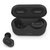 GETIT.QA- Qatar’s Best Online Shopping Website offers BELKIN SOUNDFORM (TWS-C005)TRUE WIRELESS EARBUDS (BLUETOOTH HEADPHONES WITH NOISE ISOLATION, TOUCH CONTROLS, 24 HOURS PLAYTIME, SWEATPROOF) WIRELESS HEADPHONES, BLUETOOTH EARBUDS,BLACK at the lowest price in Qatar. Free Shipping & COD Available!