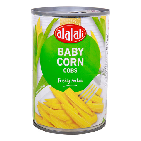 GETIT.QA- Qatar’s Best Online Shopping Website offers AL ALALI BABY CORN COBS 410GM at the lowest price in Qatar. Free Shipping & COD Available!