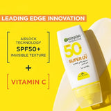 GETIT.QA- Qatar’s Best Online Shopping Website offers GARNIER SKIN ACTIVE INVISIBLE SERUM SUNSCREEN VITAMIN C SPF50+ 30 ML at the lowest price in Qatar. Free Shipping & COD Available!