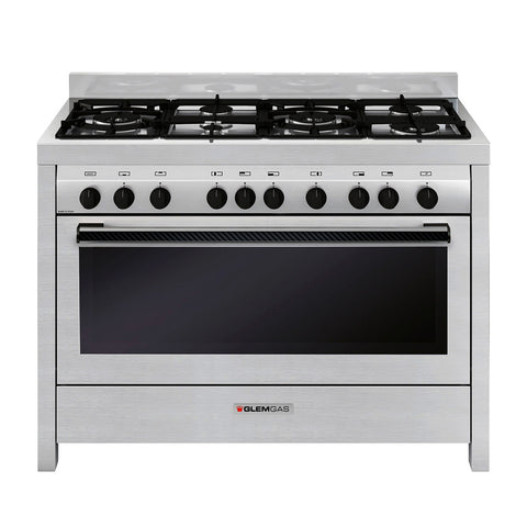 GETIT.QA- Qatar’s Best Online Shopping Website offers GLEMGAS 6 BURNER GAS COOKER, 120 X 60 CM, STAINLESS STEEL, MLW626VI at the lowest price in Qatar. Free Shipping & COD Available!