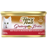 GETIT.QA- Qatar’s Best Online Shopping Website offers PURINA FANCY FEAST GRAVY LOVERS BEEF FEAST IN ROASTED BEEF FLAVOUR GRAVY CAT FOOD 85 G
 at the lowest price in Qatar. Free Shipping & COD Available!