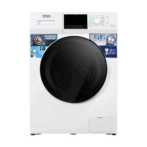 GETIT.QA- Qatar’s Best Online Shopping Website offers ORYX FRONT LOAD WASHER & DRYER, 8/5 KG, 1400 RPM, OXWD-E85COW-L-CL at the lowest price in Qatar. Free Shipping & COD Available!