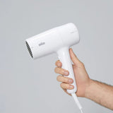 GETIT.QA- Qatar’s Best Online Shopping Website offers BRAUN HAIR DRYER, 2100W, WHITE, HD210SDE at the lowest price in Qatar. Free Shipping & COD Available!