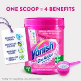 GETIT.QA- Qatar’s Best Online Shopping Website offers VANISH STAIN REMOVER OXI ACTION POWDER COLOUR AND WHITE 500 G
 at the lowest price in Qatar. Free Shipping & COD Available!