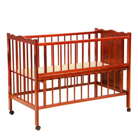 GETIT.QA- Qatar’s Best Online Shopping Website offers FIRST STEP BABY WOODEN COT TW-C8AESPESSO ASSORTED at the lowest price in Qatar. Free Shipping & COD Available!