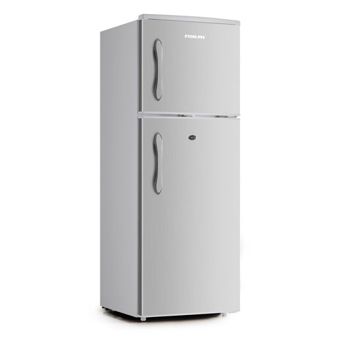 GETIT.QA- Qatar’s Best Online Shopping Website offers NIKAI DOUBLE DOOR REFRIGERATOR, 170 L, SILVER, NRF170DN23SU at the lowest price in Qatar. Free Shipping & COD Available!