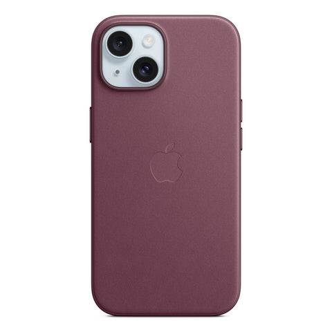 GETIT.QA- Qatar’s Best Online Shopping Website offers APPLE IPHONE 15 FINEWOVEN CASE WITH MAGSAFE, MULBERRY, MT3E3ZM/A at the lowest price in Qatar. Free Shipping & COD Available!