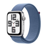 GETIT.QA- Qatar’s Best Online Shopping Website offers APPLE WATCH SE GPS ALUMINIUM CASE WITH WINTER BLUE SPORT LOOP, 45 MM, SILVER at the lowest price in Qatar. Free Shipping & COD Available!