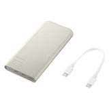 GETIT.QA- Qatar’s Best Online Shopping Website offers SAMSUNG POWER BANK, 25 W, 10000 MAH, BEIGE, P3400 at the lowest price in Qatar. Free Shipping & COD Available!