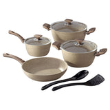 GETIT.QA- Qatar’s Best Online Shopping Website offers VIVALDI GRANITE COOKWARE SET-- 9 PCS-- ASSORTED-- ECO E443 at the lowest price in Qatar. Free Shipping & COD Available!