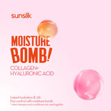 GETIT.QA- Qatar’s Best Online Shopping Website offers SUNSILK MOISTURE BOMB COLLAGEN SHAMPOO 350 ML at the lowest price in Qatar. Free Shipping & COD Available!