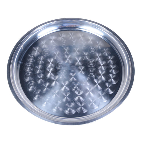 GETIT.QA- Qatar’s Best Online Shopping Website offers TOP LINE STAINLESS STEEL ROUND TRAY 50CM at the lowest price in Qatar. Free Shipping & COD Available!