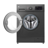 GETIT.QA- Qatar’s Best Online Shopping Website offers LG FRONT LOAD WASHING MACHINE, 7 KG, 1200 RPM, MIDDLE BLACK, F2J3HYL6J at the lowest price in Qatar. Free Shipping & COD Available!