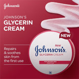 GETIT.QA- Qatar’s Best Online Shopping Website offers JOHNSON'S GLYCERIN CREAM FOR CRACKED SKIN 300 ML at the lowest price in Qatar. Free Shipping & COD Available!