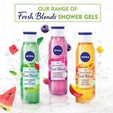 GETIT.QA- Qatar’s Best Online Shopping Website offers NIVEA FRESH BLENDS REFRESHING SHOWER GEL RASPBERRY-- BLUEBERRY-- ALMOND MILK 300 ML at the lowest price in Qatar. Free Shipping & COD Available!