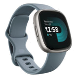 GETIT.QA- Qatar’s Best Online Shopping Website offers FITBIT FB523SRAG VERSA 4 SMART WATCH WATERFALL BLUE/PLATINUM ALUMINIUM at the lowest price in Qatar. Free Shipping & COD Available!