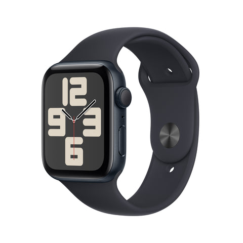 GETIT.QA- Qatar’s Best Online Shopping Website offers APPLE WATCH SE GPS, MIDNIGHT ALUMINIUM CASE WITH MIDNIGHT SPORT BAND, 40 MM, M/L, MR9Y3 at the lowest price in Qatar. Free Shipping & COD Available!