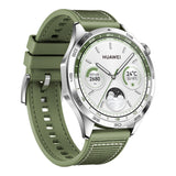 GETIT.QA- Qatar’s Best Online Shopping Website offers HUAWEI SMART WATCH GT 4, 46 MM, GREEN COMPOSITE BRAID STRAP, PHOINIX-B19W at the lowest price in Qatar. Free Shipping & COD Available!