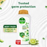 GETIT.QA- Qatar’s Best Online Shopping Website offers DETTOL ACTIV-BOTANY ANTIBACTERIAL BODYWASH-- GREEN TEA & BERGAMOT FRAGRANCE 250 ML at the lowest price in Qatar. Free Shipping & COD Available!