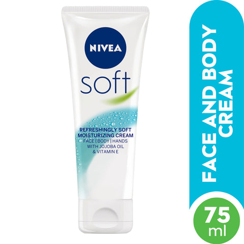 GETIT.QA- Qatar’s Best Online Shopping Website offers NIVEA MOISTURISING CREAM SOFT REFRESHING TUBE 75 ML at the lowest price in Qatar. Free Shipping & COD Available!