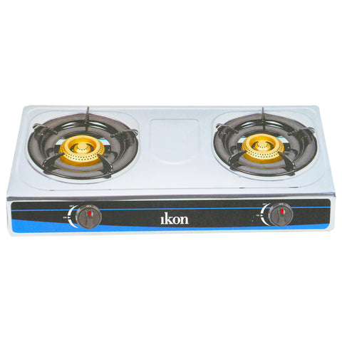 GETIT.QA- Qatar’s Best Online Shopping Website offers IKON STAINLESS STEEL GAS TABLE 2 BURNER IK-CS2070 at the lowest price in Qatar. Free Shipping & COD Available!