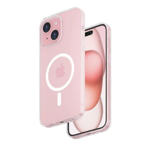 GETIT.QA- Qatar’s Best Online Shopping Website offers SMARTIX PREMIUM MAGNETIC CLEAR CASE FOR IPHONE 15, SM15ACMG at the lowest price in Qatar. Free Shipping & COD Available!