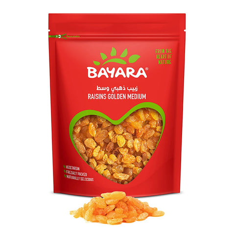 GETIT.QA- Qatar’s Best Online Shopping Website offers BAYARA RAISINS GOLDEN MEDIUM 400 G at the lowest price in Qatar. Free Shipping & COD Available!