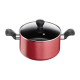 GETIT.QA- Qatar’s Best Online Shopping Website offers TEFAL G6 SUPER COOK NON-STICK COOKWARE SET-- 12 PCS-- B460SC84 at the lowest price in Qatar. Free Shipping & COD Available!