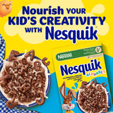GETIT.QA- Qatar’s Best Online Shopping Website offers NESQUIK CHOCOLATE ALPHABETS BREAKFAST CEREAL 325 G at the lowest price in Qatar. Free Shipping & COD Available!