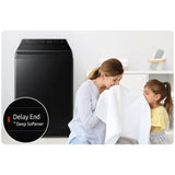 GETIT.QA- Qatar’s Best Online Shopping Website offers SAMSUNG TOP LOAD WASHER WITH ECOBUBBLE AND DIGITAL INVERTER, 19 KG, 700 RPM, BLACK, WA19CG6745BVSG at the lowest price in Qatar. Free Shipping & COD Available!