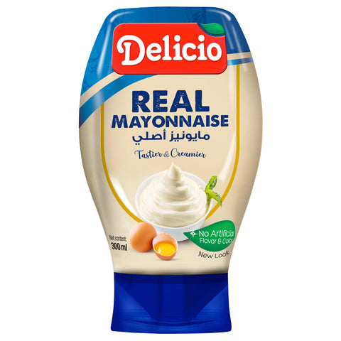 GETIT.QA- Qatar’s Best Online Shopping Website offers DELICIO REAL MAYONNAISE SQUEEZE 300 ML at the lowest price in Qatar. Free Shipping & COD Available!